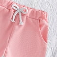 thumbnail image 4 of Ymyiu Spring Newborn Girl Clothes Newborn Infant Baby Girl Clothes Romper Shorts Set Floral Summer Outfits Cute Baby Clothes Girl 0 3 Months (Pink,0-3 Months), 4 of 5