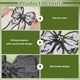 thumbnail image 4 of 4 parches de lentejuelas con lazo de 11,2 x 7,7 pulgadas, parche de gasa con cuentas y nudo, aplique bordado para coser, parche de reparación de ropa con lentejuelas blancas y negras., 4 of 6