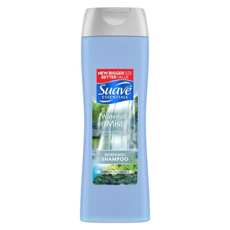 Suave Essentials Waterfall Mist Shampoo 15 oz