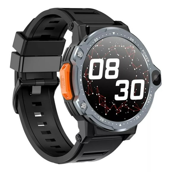 Reloj Android Smartwatch Pg999 4 Cores 2 Cámaras Android 8.1 Wifi 4g Negro