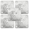 thumbnail image 2 of Table Leg Support Brackets Furniture Leg Mounting Hardware For Furniture Assembly 5Set Square Iron Stronger Wobble Prevention, 2 of 2