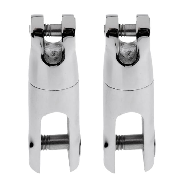 Conector giratorio de anclaje shamjiam 2 piezas acero inoxidable 316 1/4 a 5/16