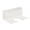 White, variant on Wall Mounted Hair Dryer Rack, Self-Adhesive Blow Dryer Holder With Plug Clip, Bathroom Comb And Styler Organizer, Hair Dryer Rack For Small Bathrooms And Vanity Stations(Gray)