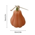 thumbnail image 3 of Taotanxi Autumn Pumpkin Lights Pumpkin Flame Pumpkin Shaped Fall Decoration Flickering Candle Suitable For Fall Thanksgiving Table Decoration Home Halloween Indoor Party Decoration, 3 of 6
