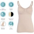 thumbnail image 2 of Tiernelle Set de 2 Blusas de Lactancia con diseño cómodo y Ligero. Brasier de Lactancia con Tirantes Removibles y Ajustables. Ropa de Mernidad Ideal para á primeriza. Nursing Shirt., 2 of 5