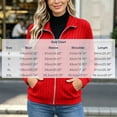 thumbnail image 3 of DailyTrove Women's Ribbed Knit Zip Up Jacket Long Sleeve Stand Collar Casual Outerwear with Pockets, 3 of 5