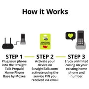 Straight Talk Prepaid Home Phone Base by Moxee