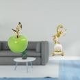 thumbnail image 2 of Estatua,Escultura de fruta artificial,estatua y artesanía,Colección de figuras de cerámica para decoración del hogar,Figura de escritorio,Estante de estatua de caballo para, 2 of 8