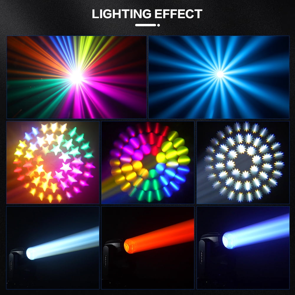 Beam 295W Moving Head Light Mini Stage Light Effect DMX 512 for Disco Bar