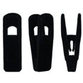 thumbnail image 1 of Bgsha 20x Non Slip Velvet Hangers Clips for Flocked Trouser Coat Clothes Pant Clip, 1 of 9