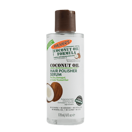 Palmer's Coconut Oil Formula Shine Serum Hair Polisher, 6 fl (Best Serum For Dry Damaged Hair)
