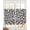 Black, variant on Leopard Printed Sheer Curtains 45 Inch Length 2 Panels Set for Living Room/Bedroom, Farmhouse Vintage Animals Black Grey Kitchen Curtains Grommet Semi-Sheer Curtains Window Treatments 42"x45"x2