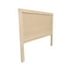 thumbnail image 3 of Cabecera Para Cama Matrimonial Muebles GM Modelo Duela Pata Delgada Madera de Pino Sin Pintar, 3 of 4