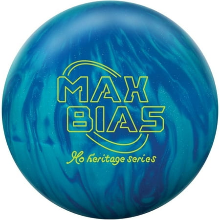Radical PRE-DRILLED Max Bias Bowling Ball - Blue/Aqua 16lbs