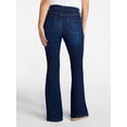 thumbnail image 3 of Time and Tru Women's Patch Pocket Flare Jeans, 31" Inseam, Sizes 0-22, 3 of 6