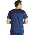 thumbnail image 4 of Cherokee Workwear Revolution Scrubs Top For Men V-Neck WW751, 4 of 5