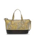 thumbnail image 3 of Brahmin Mini Asher Symphony Katia Gold/Silver Metallic/Brown Crossbody, 3 of 4