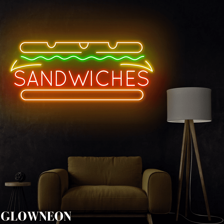 【19AW】 NEON SIGN Sandwich Brouson 19AW】 NEON SIGN Sandwich Brouson Glowneon Sandwiches Neon