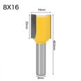 thumbnail image 5 of 1pc 8mm Shank Flush Trim Router Bit Straight Router Bit Shank Bottom Wood Cleaning Bit Clean Milling Cutter Woodworking Tools, 5 of 5
