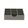 Household Essentials Drawer Organizer 9 Sections Hardsided Tray in