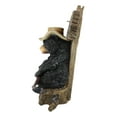 thumbnail image 2 of Ebros Mad Black Bear Holding Rifle 15"H Statue W/ Welcome or Go Away Plank Sign, 2 of 5