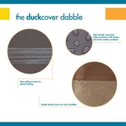 Duck Covers Ultimate Waterproof 109 Inch Rectangular/Oval Patio Table with Chairs Cover