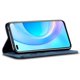 thumbnail image 3 of KAIYANG Funda de cuero tipo billetera para teléfono Honor Magic6 Pro 5G con textura de tela vaquera, estilo caqui C Honor Magic6 Pro 5G Azul, 3 of 5