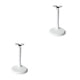 thumbnail image 4 of Tholdsy Soporte de metal ajustable, resistente y duradero, de acero inoxidable, para anillo de PVC, para exhibir muñecas u osos, negro 20 negro veinte 2Conjunto, 4 of 6
