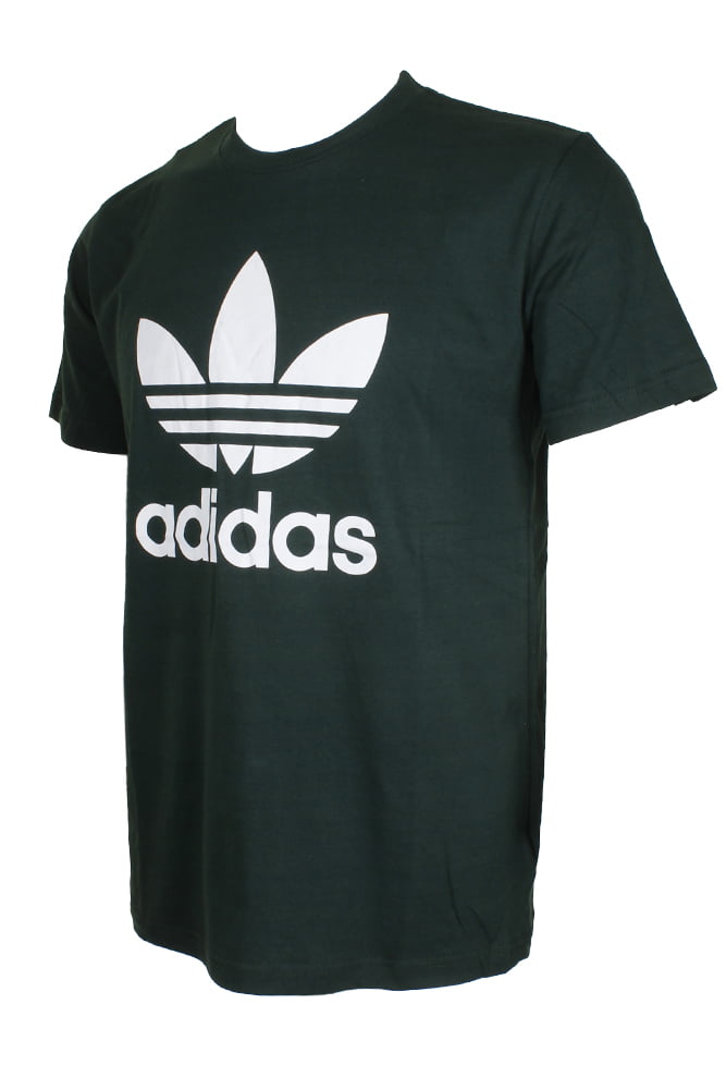 pureza Estéril Cerdo Adidas Men's Short-Sleeve Trefoil Logo Graphic T-Shirt Black L - Walmart.com