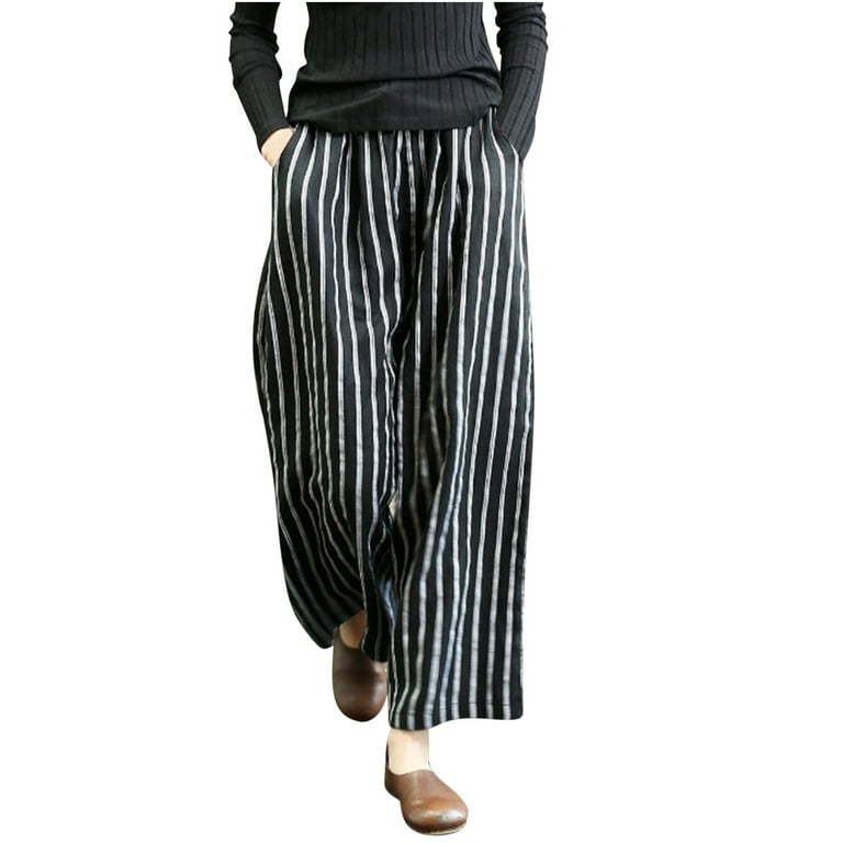Casual Striped Frenulum V Neck Loose Rompers Casual Striped Frenulum V Neck Loose Rompers
