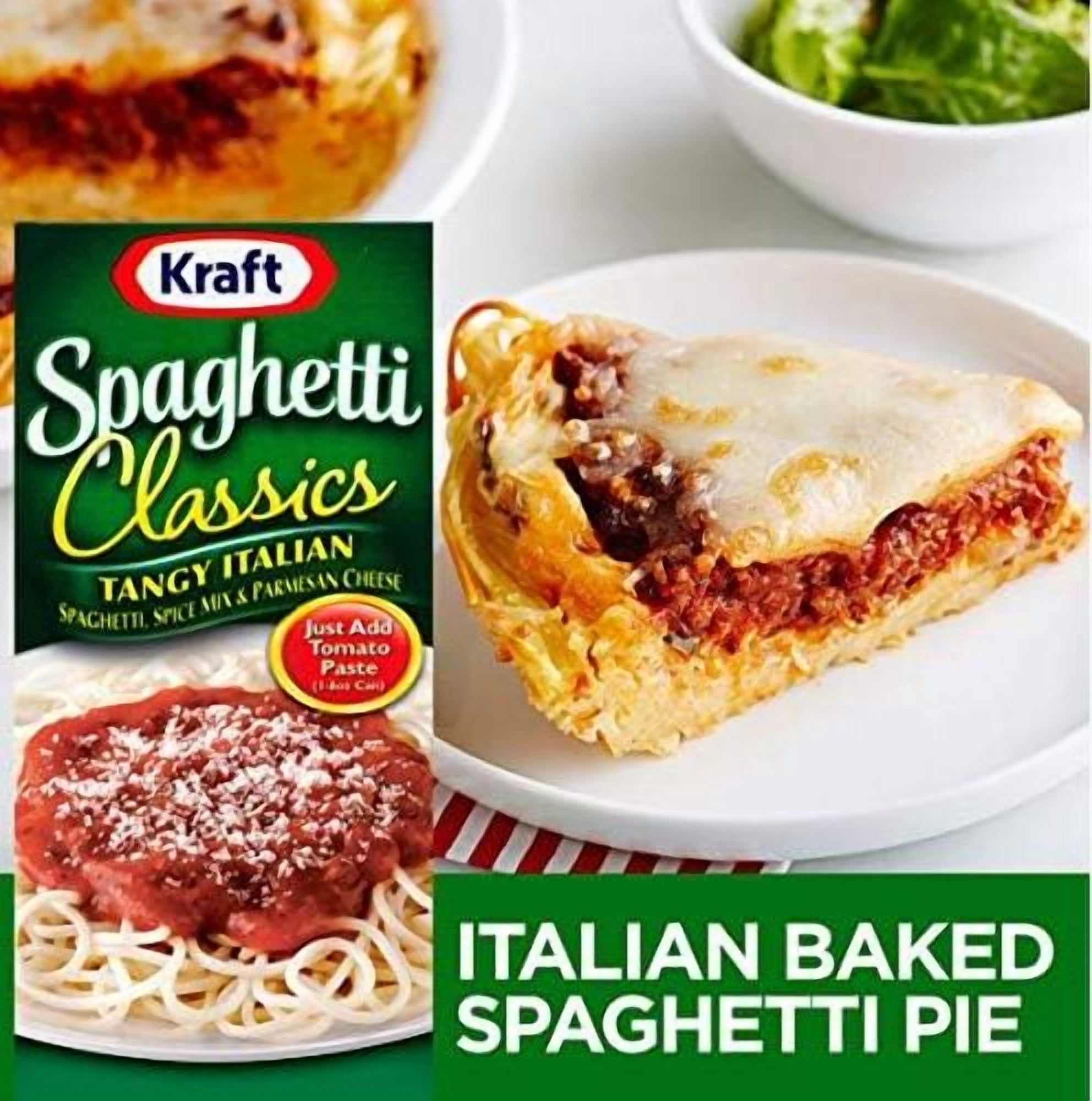 (2 pack) Kraft Spaghetti Classics Tangy Italian - Pack of 3