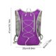 thumbnail image 3 of Mochila Deportiva Impermeable | Bolsa de Nailon Resistente para Correr y Ciclismo con Gran Capacidad, Almacenamiento Multicapa, Tiras Reflectantes, Silbato, Ligera y Transpirable para Viajes y Sender, 3 of 6
