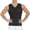 Black, variant on Insta Slim Power Mesh Compression Sleeveless Shirt 180VS00N1