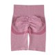 thumbnail image 2 of Fitness Pantalones cortos de yoga para gimnasio de cintura alta para mujer, mallas deportivas Push Up, ropa deportiva (rosa XL), 2 of 5