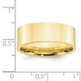 thumbnail image 3 of Primal Gold 10 Karat Yellow Gold 8mm Standard Flat Comfort Fit Band Size 4.5, 3 of 5