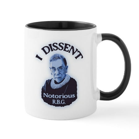 

CafePress - Notorious RBG Mug - 11 oz Ceramic Mug - Novelty Coffee Tea Cup