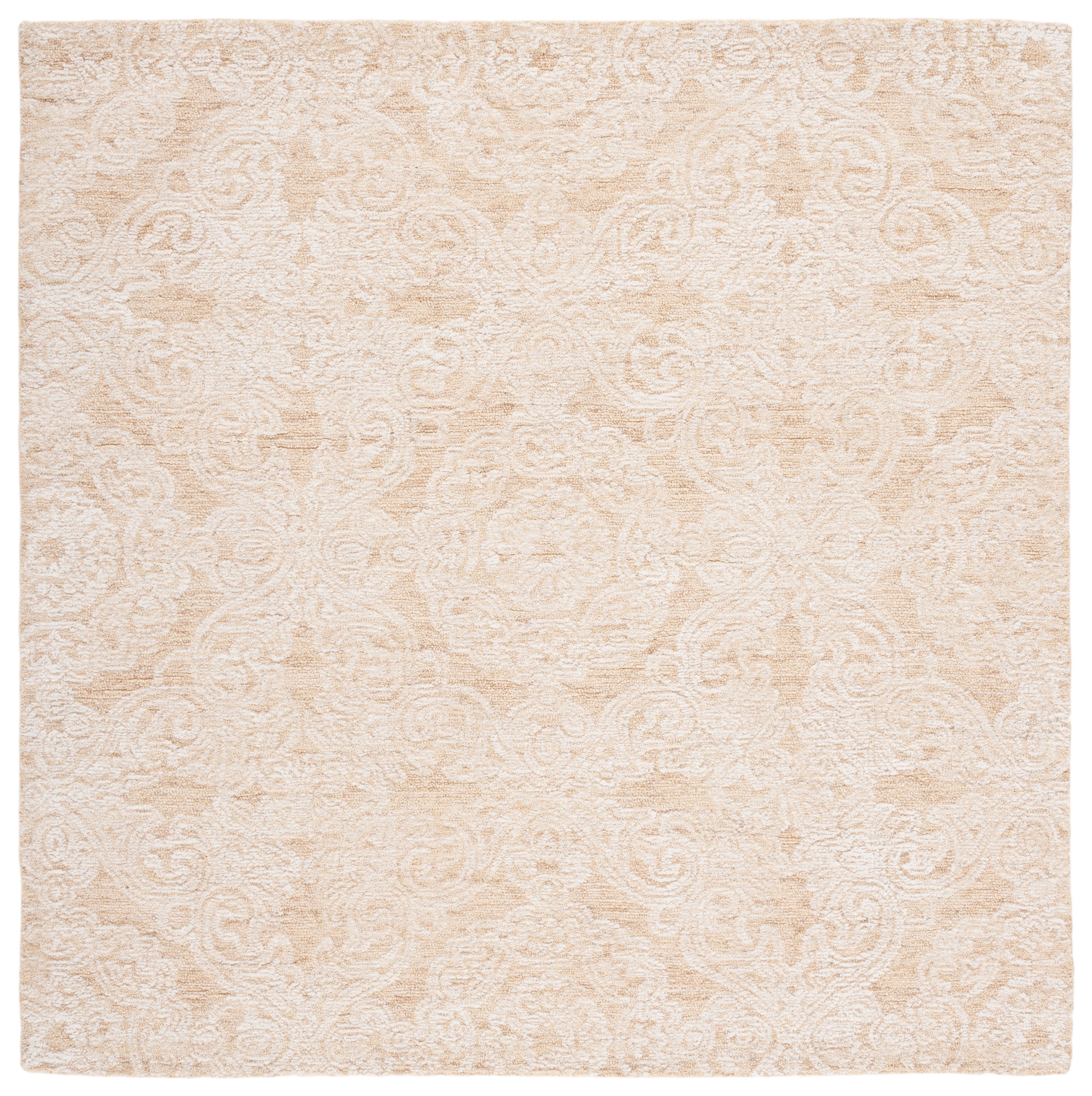 Safavieh Metro Elmer Medallion Area Rug, Gold/Ivory, 6' x 6' Square