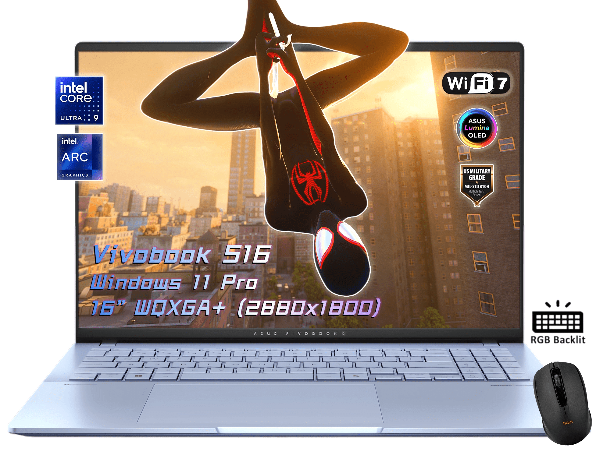 ASUS, Vivobook S 14 OLED Slim Laptop, AMD Ryzen AI 9 365, Cool