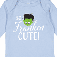thumbnail image 4 of Inktastic Halloween So Franken Cute Boys or Girls Long Sleeve Baby Bodysuit, 4 of 5