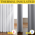 thumbnail image 6 of NICETOWN White Linen 100% Blackout Curtains for Bedroom, Back Tab & Rod Pocket Room Darkening Thermal Insulated Drapes, 42x63 inch, Set of 2, 6 of 9