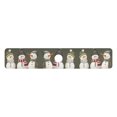 thumbnail image 7 of Yayeee Faucet Mat for Kitchen Sink 30" Diatomite Long Splash Guard Pad, Gray Cute Snowmen, 7 of 7