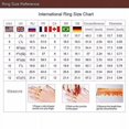 thumbnail image 3 of Womens Fashion Alloy Rings With Sapphire Zircon Drop Shaped Designs Elegant Ring Stylish Jewelry Gifts For Her, 3 of 4