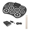 thumbnail image 1 of Electronic Drum Set Hand-Rolled Drum 9-Pad MIDI Interface, 1 of 5