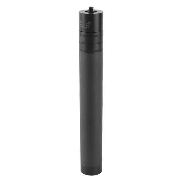 Varilla Extensible de Extensión de Palo de Selfie, Varilla de Extensión de Palo de Selfie de Cardán de Aleación de Aluminio, Poste Extensor de Tornillo de 1/4 Pulgadas para
