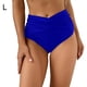 thumbnail image 5 of Traje de baño Qarigey para mujeres Estilo casual Azul L, 5 of 5
