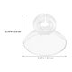 thumbnail image 2 of Greenadscape 40Ud Clips De Succión Transparentes Para Acuario Soporte Firme Para Y Mangueras En Peceras, 2 of 8