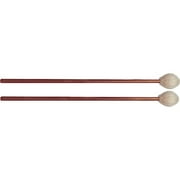 Innovative Percussion - IP1003 - Indoor/Outdoor - Hard Marimba Mallets - Off-White Yarn - Birch