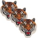 thumbnail image 1 of Parche termoadhesivo Decorativo PatchPros Tiger02 7.5x9.5cm Amarillo/Blanco, 1 of 2