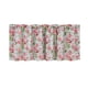 thumbnail image 2 of Floral Print Curtain Valance Polyester Semi Sheer Window Treatment for Kitchen Living Room Cafe Decor Spring Tassel Trim Short Curtain Panel Home Decorative Accent, 2 of 6