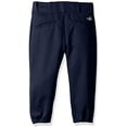 thumbnail image 2 of Alleson Athletic Girls' X-Large (29-31" W) Athletic Fast Pitch Softball Belt Loop Pants, Navy, 2 of 4